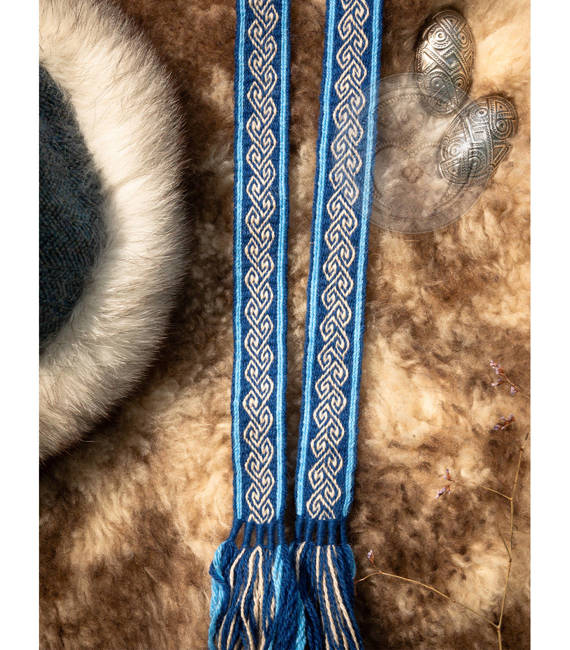 100% wool handwoven belt in selected color